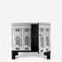 FORNASETTI Small sideboard Architettura White/Black M43X417FOR23BIA