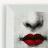 FORNASETTI Square Plate Red Lips - Tema e Variazioni n.397 white/black/red P32Y397FOR23ROS