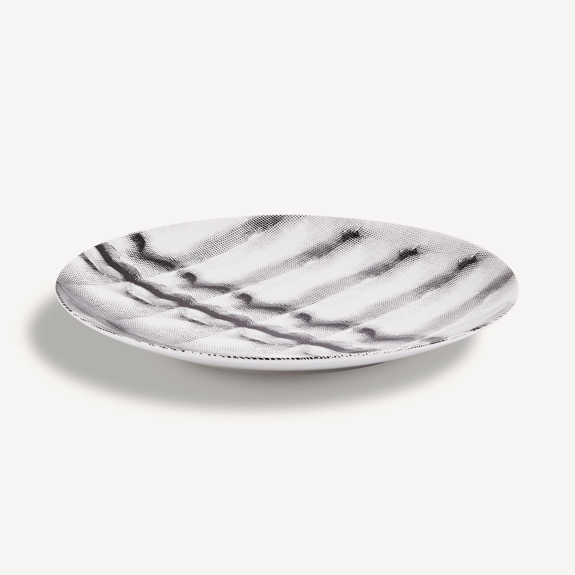 Fornasetti セット Wall plate Tema e Variazioni n.238 in White/Black | Fornasetti®