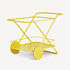 FORNASETTI Rectangular food trolley yellow C52E002FOR22GIA