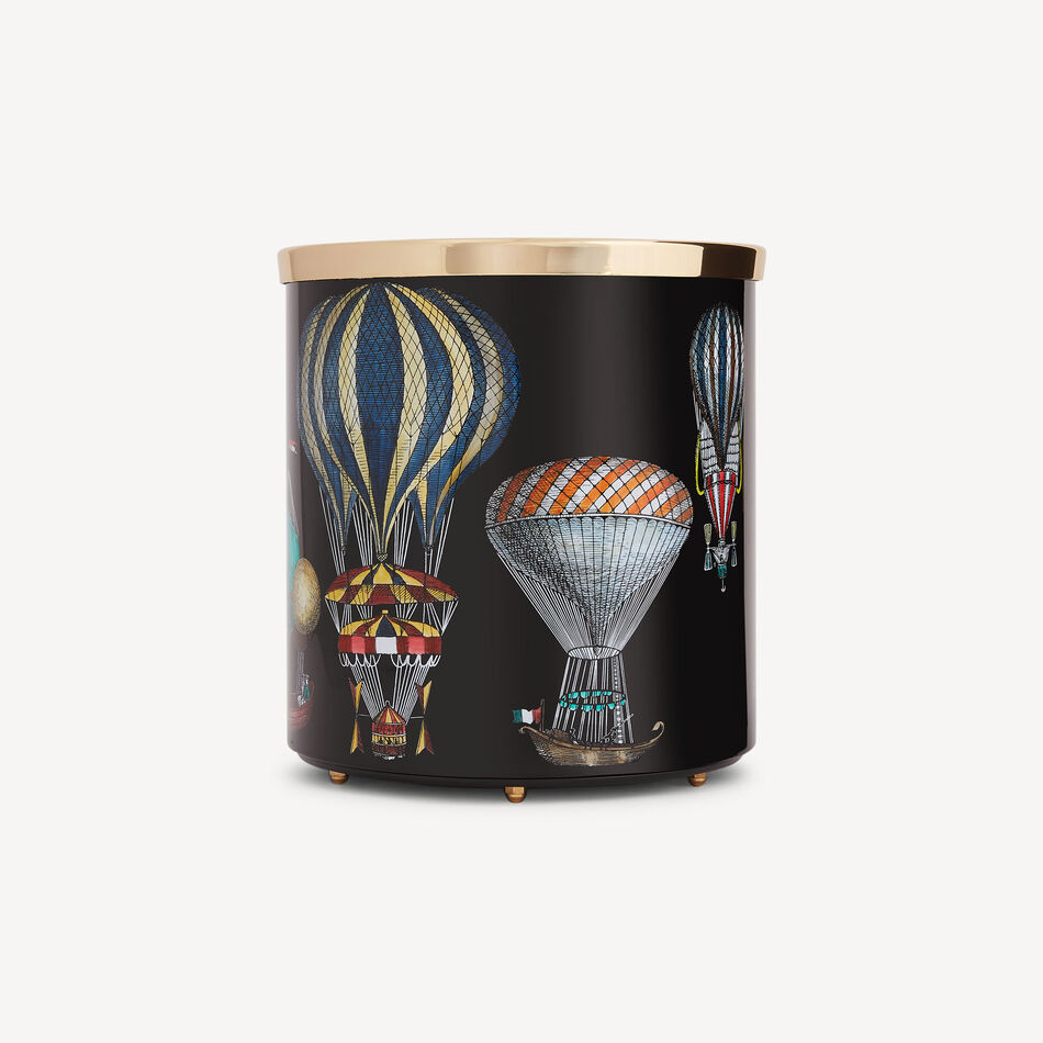 FORNASETTI Paper basket Palloni Multicolour C11Y491FOR21NER