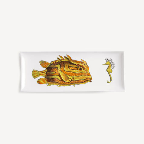 FORNASETTI Tray Incontro Multicolour P42Y007FOR21MUL