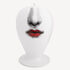 FORNASETTI Vase Bacio maxi White/Black/Red FOR10498FOR21ROS