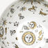 FORNASETTI Centrepiece Astronomici white/black/gold P47Z004FOR21ORO