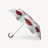 FORNASETTI Folding Umbrella Bocche White/Black/Red OM132PGFOR23BIA
