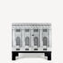 FORNASETTI Small sideboard Architettura White/Black M43X417FOR23BIA