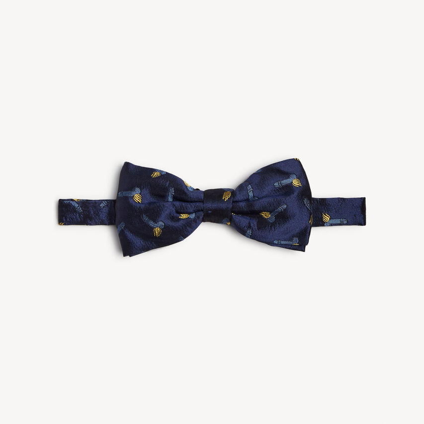 FORNASETTI Bowtie Fallo volare Blue P246141FOR22BLU