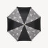FORNASETTI Folding Umbrella Soli a Ventaglio white/black OM070PGFOR23NER