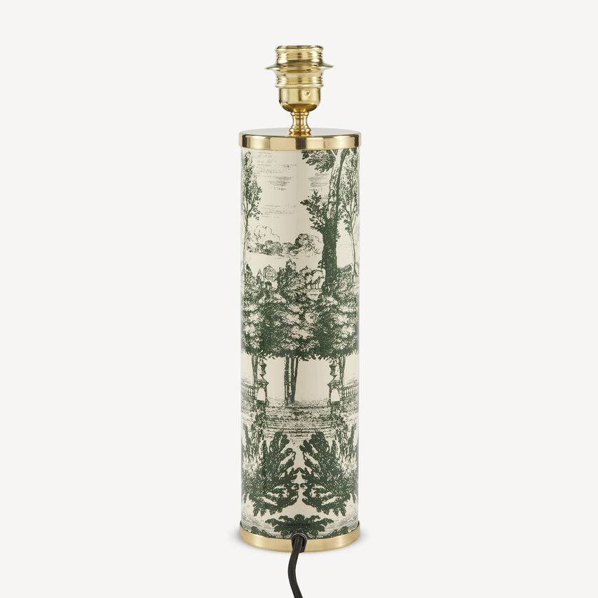 FORNASETTI Lamp Giardino Settecentesco Green/Ivory C01Y128FOR23VER