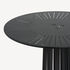 FORNASETTI Outdoor Table Ara Solis Black M20E003FOR22NER