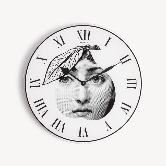 Shop Fornasetti Clock Tema E Variazioni N. 24 In White/black