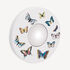 FORNASETTI Cornice con specchio bombato Farfalle multicolour C38Y014FOR21BIA