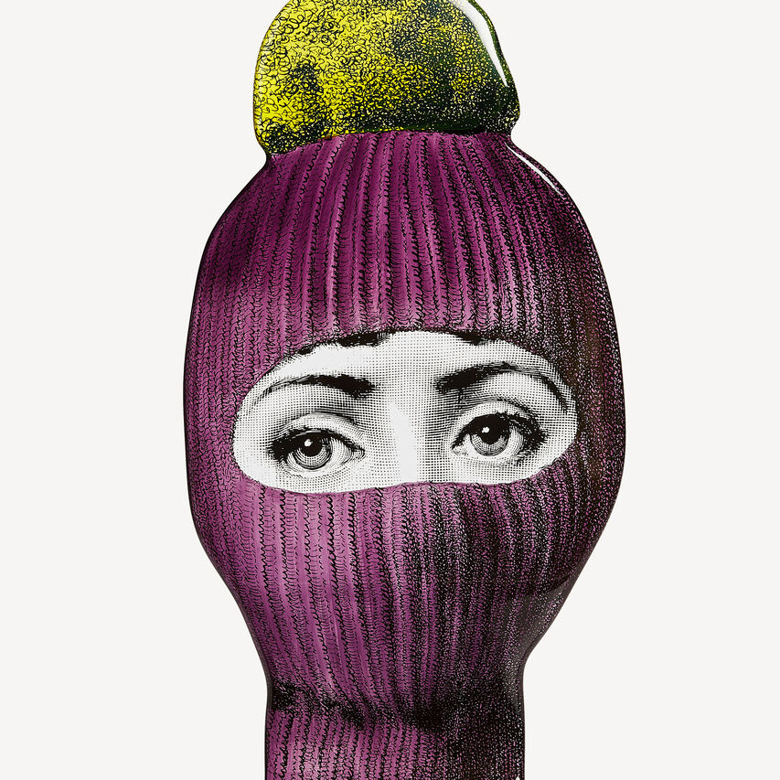 FORNASETTI Chair Lux Gstaad Purple/Yellow/Black M28Y501FOR21VIO