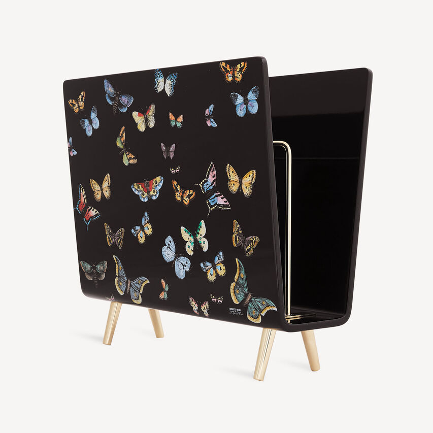 FORNASETTI Magazine rack Farfalle Multicolour C40Y410FOR21NER