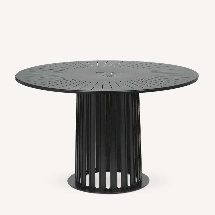 FORNASETTI Outdoor Table Ara Solis Black M21E003FOR22NER
