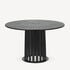 FORNASETTI Outdoor Table Ara Solis black M21E003FOR22NER
