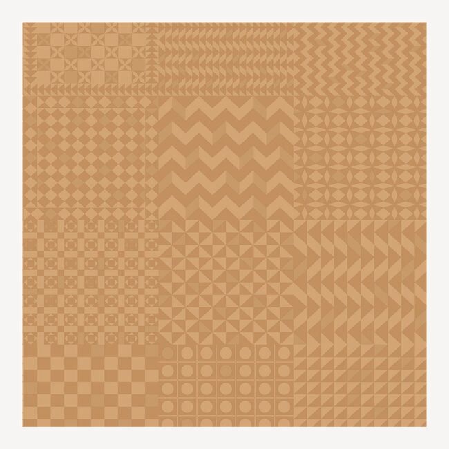 Fornasetti Wallpaper Geometrico In Gold