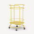 FORNASETTI Round food trolley Yellow C51E002FOR22GIA