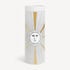FORNASETTI NEL MENTRE Tall scented Candle - Soli Décor - Immaginazione Fragrance white/black/gold FPT300ZIMFOR23ORO