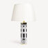 FORNASETTI Conical pleated lampshade White PAR002FOR21BIA