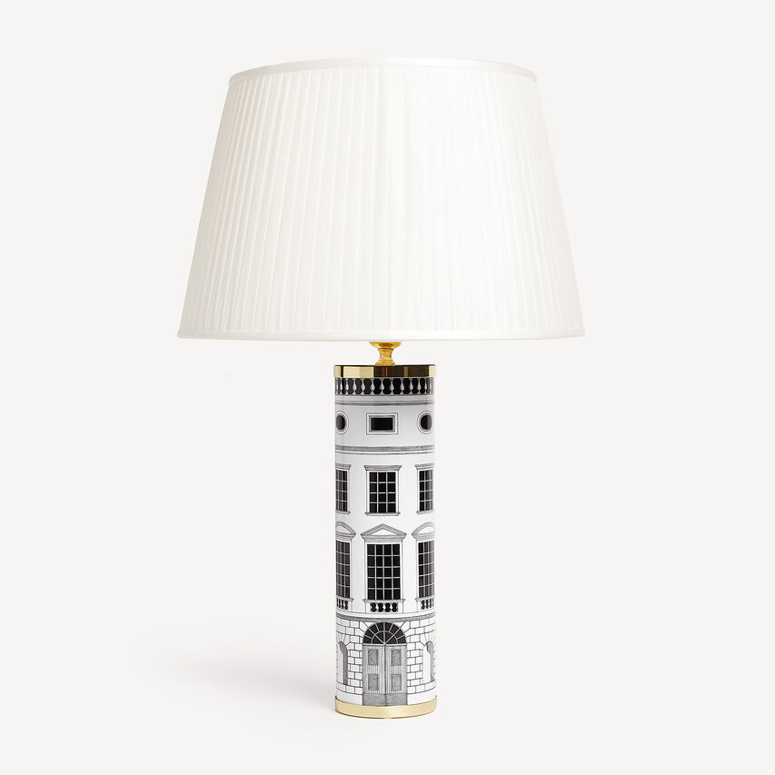 FORNASETTI Conical pleated lampshade White PAR002FOR21BIA