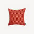 FORNASETTI Outdoor cushion Losanghe pink/mattone PILL051E40FOR22ROS