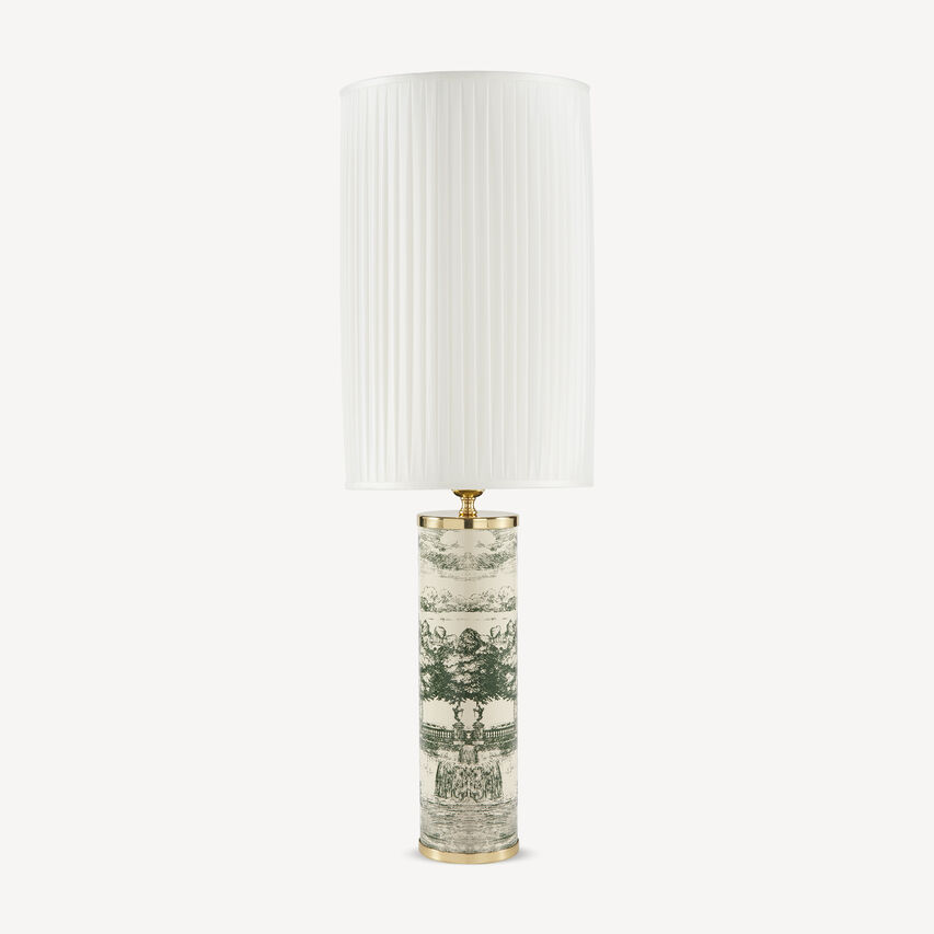 FORNASETTI Lamp Giardino Settecentesco Green/Ivory C01Y128FOR23VER