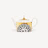 FORNASETTI Teapot Soli white/black/gold P22Z288FOR21ORO