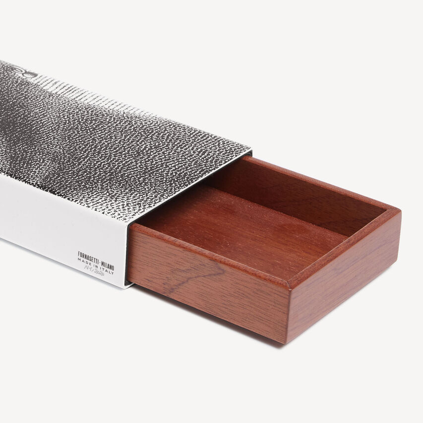 FORNASETTI Box Mezzo Viso White/Black C19X340FOR21BIA