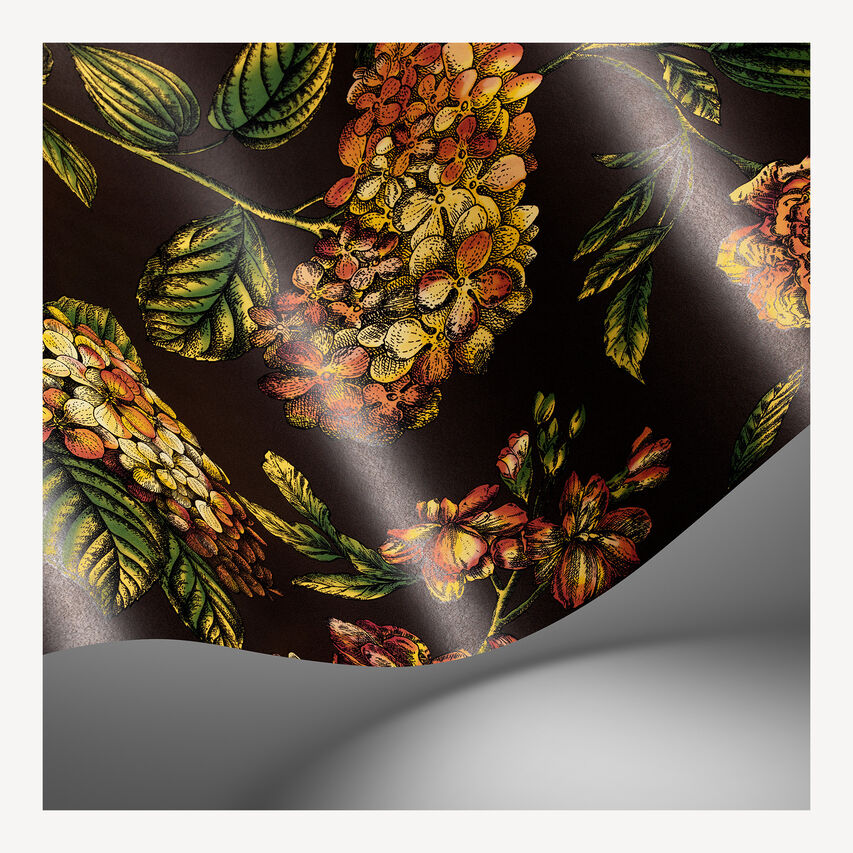 FORNASETTI Wallpaper Ramo di Ortensia Autumnal RAMOORTEFOR23MAR