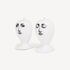 FORNASETTI Bookends White/Black FOR10456FOR21BIA