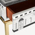 FORNASETTI Console with drawer Architettura White/Black M40X419BOFOR24BIA