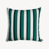 FORNASETTI Outdoor cushion Rigato Green/White/Black PILL394E60FOR22VER
