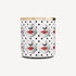 FORNASETTI Paper basket Comme des Fornà White/Black/Red C11Y004FOR21ROS