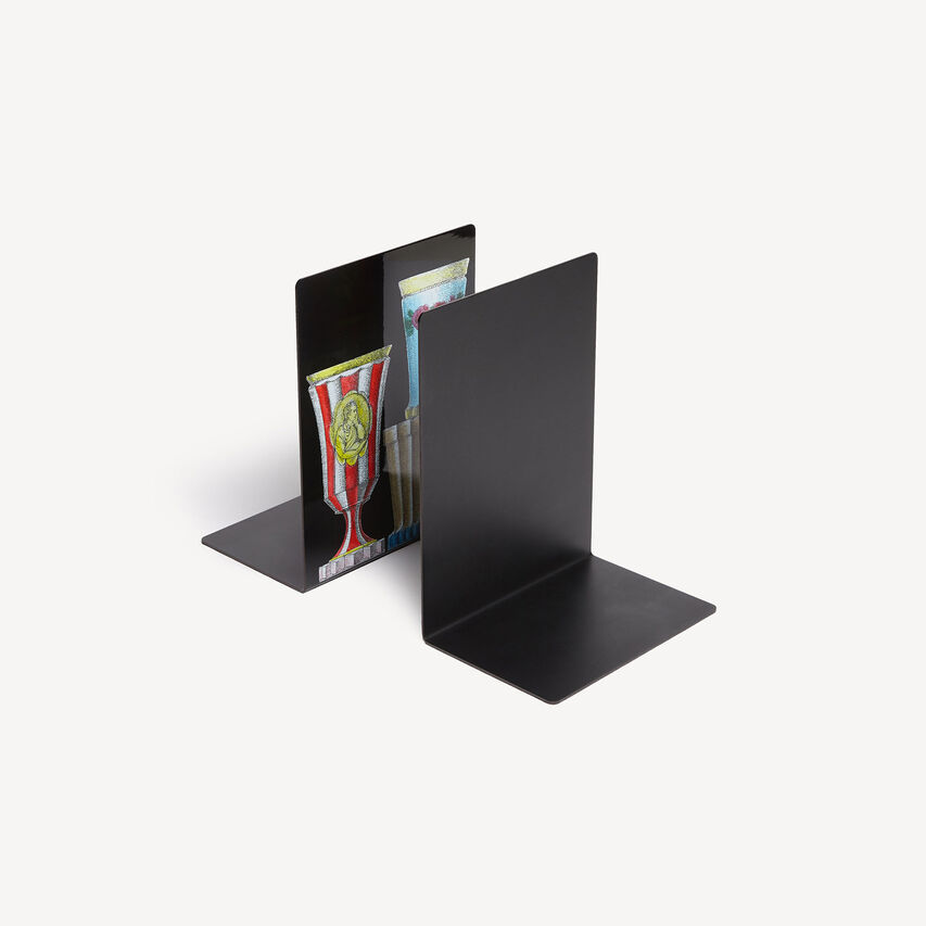 FORNASETTI Bookends Bicchieri di Boemia Multicolour C17Y145FOR21NER