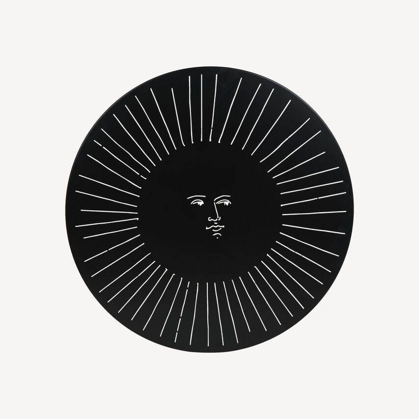 FORNASETTI Outdoor Table Ara Solis Black M20E003FOR22NER