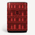 FORNASETTI Curved cabinet Facciata Quattrocentesca red/black M09Y200FOR22ROS