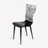 FORNASETTI Chair Capitello Corinzio white/black M28X244FOR21BIA