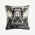 FORNASETTI Cashmere Cushion Giardino Settecentesco Ivory/Black PILLGS01FOR23BIA