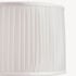 FORNASETTI Paralume cilindrico plissè base lampada piccola Bianco PAR017FOR23BIA