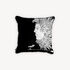FORNASETTI Cushion Solitudo white/black PILLSL902FOR21BIA
