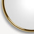 FORNASETTI Magic convex mirror with ring Brass C37X001FOR21OTT