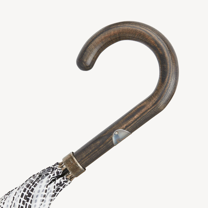 FORNASETTI Classic Umbrella Bocche White/Black/Red OM132CLFOR23BIA