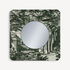 FORNASETTI Cornice con specchio piatto Giardino Settecentesco Verde/Avorio C34Y128SPFOR23VER