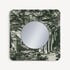 FORNASETTI Frame with flat mirror Giardino Settecentesco green/ivory C34Y128SPFOR23VER
