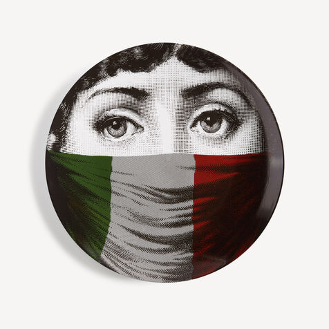FORNASETTI Wall plate Tema e Variazioni n.398 Multicolour PTVY398FOR20MUL