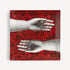 FORNASETTI Tray Don Giovanni White/Black/Red P43Y012FOR21ROS