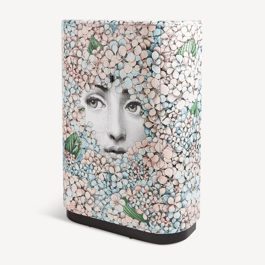 FORNASETTI Curved cabinet Ortensia Multicolour M09Y003FOR21MUL