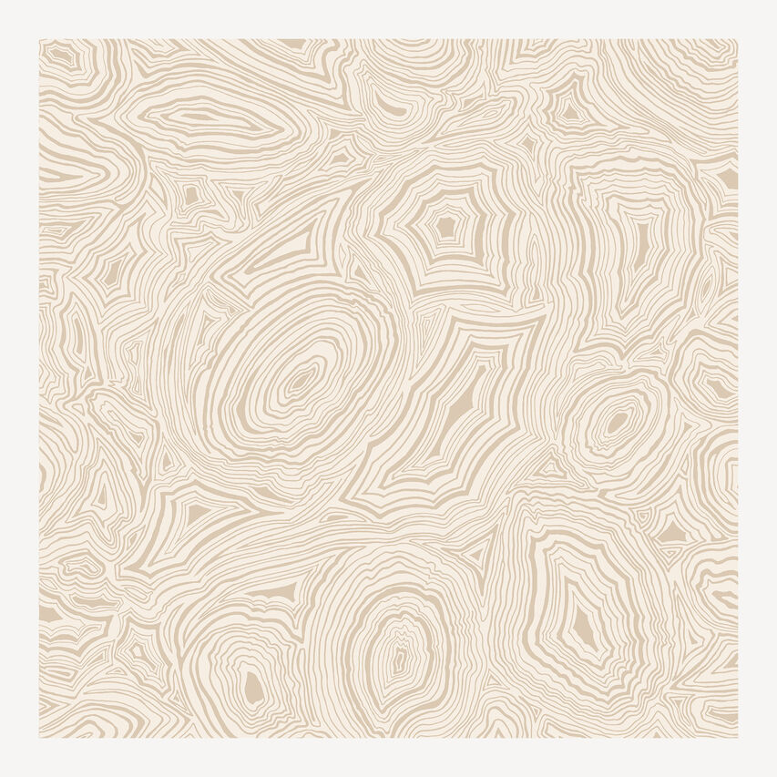 FORNASETTI Wallpaper Malachite Parchment/Gold MALACHITFOR22ORO