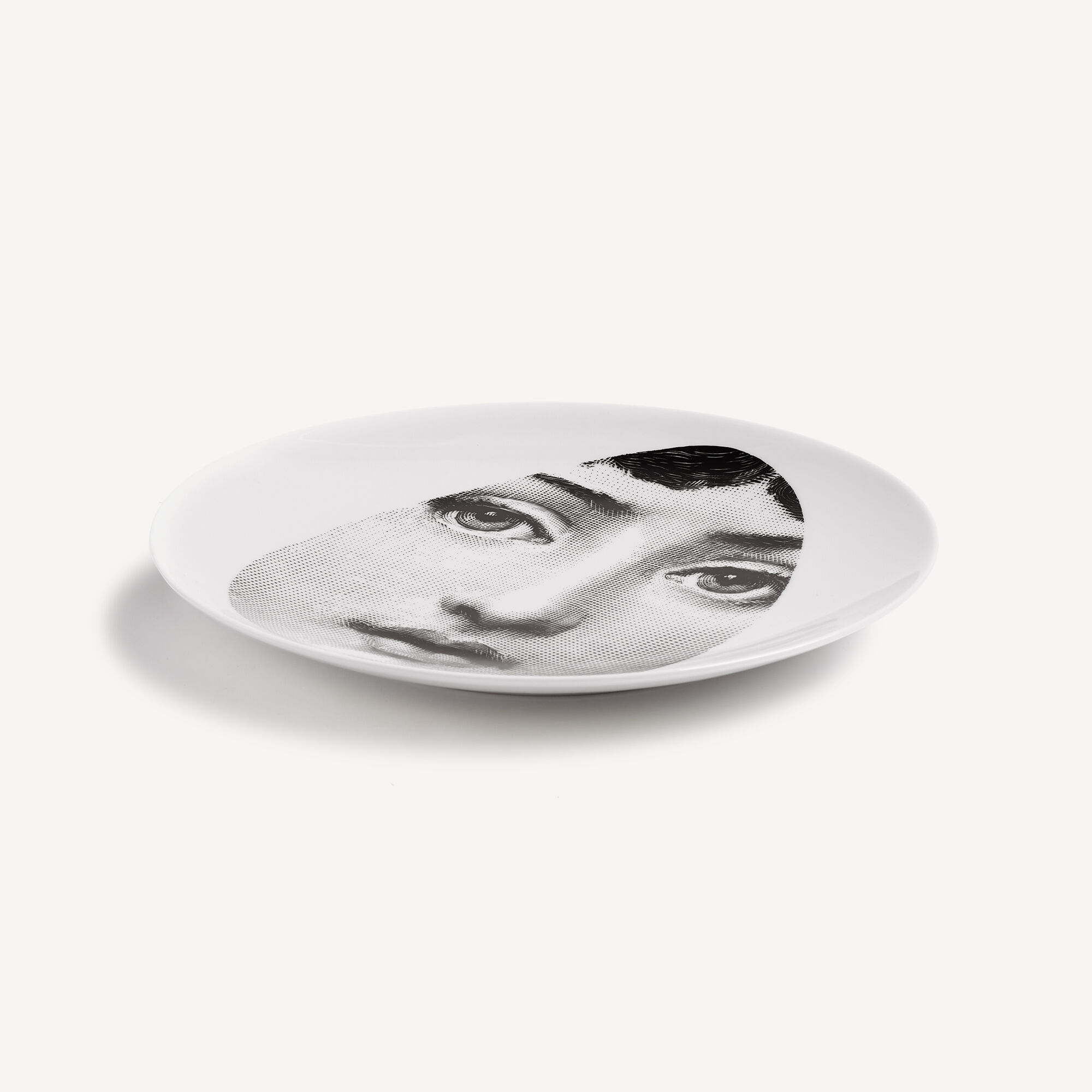 Fornasetti セット Wall plate Tema e Variazioni n.59 in White/Black | Fornasetti®